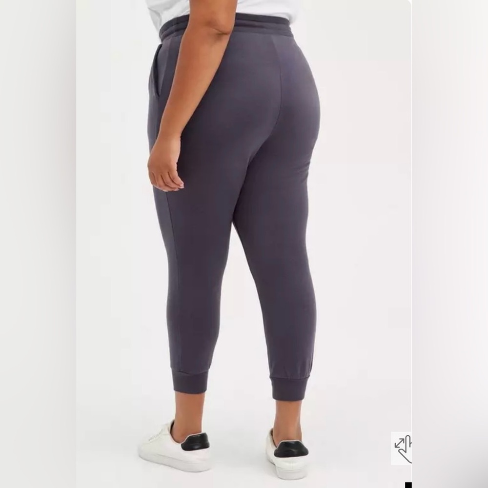 Torrid Disney Mikey & Friends Charcoal Gray Drawstring Jogger Leggings Pants - Picture 6 of 10